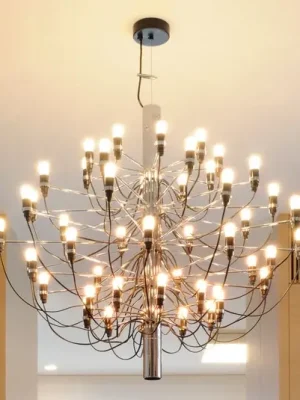 Nová Kolekce Lustr FLOS 2097/50 LED, matný, chromový