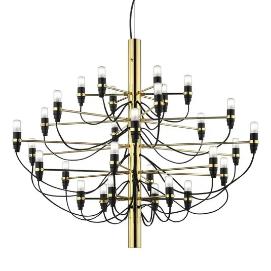 LED lustr FLOS 2097/50 s LED osvětlením, matný, mosaz Koupit Online