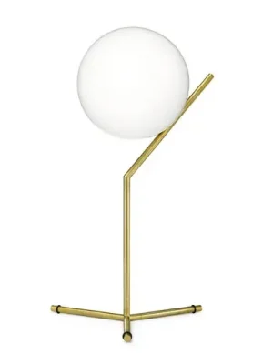 Stolní lampa FLOS IC T1 High, broušená mosaz Expresní Doručení