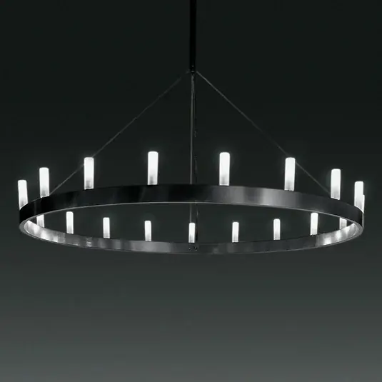 Fontana Arte Chandelier - lustr, černý Nová Kolekce