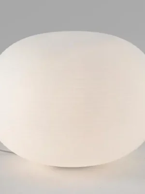 Fontana Arte Bianca - skleněná stolní lampa 50 cm Levný