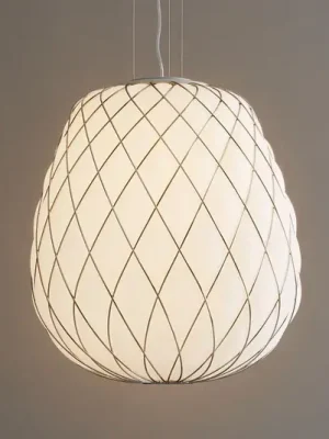 Poslední Šance Fontana Arte Pinecone - závěsné světlo mléčné sklo