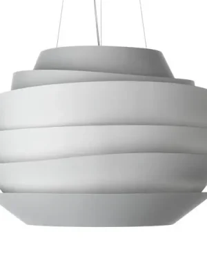 Nejprodávanější Foscarini LED závěsné světlo Le Soleil, bílé, DALI, stmívatelné