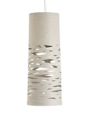 Závěsné svítidlo Foscarini Tress piccola, bílé Autentický