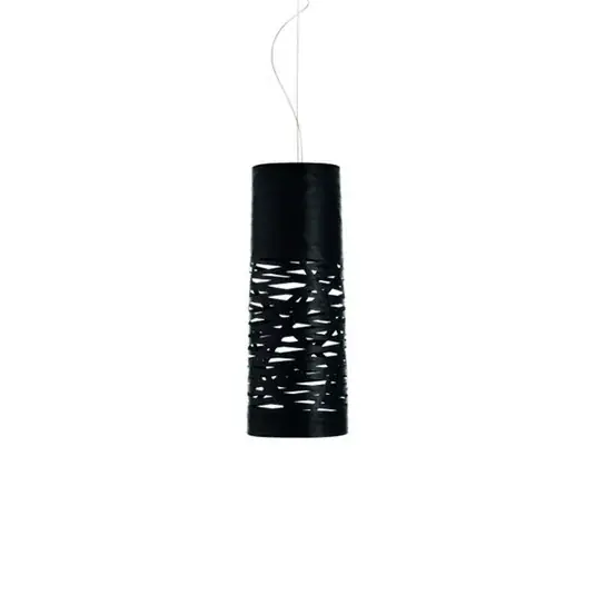Nízká Cena Závěsná lampa Foscarini Tress piccola, černá