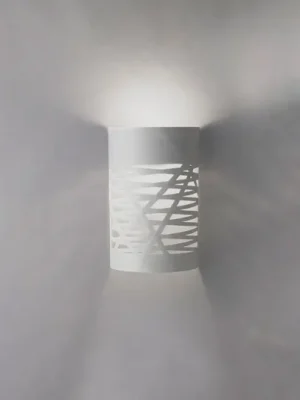 Nástěnné svítidlo Foscarini Tress piccola, bílé Rychlé Dodání