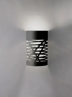 Nástěnné svítidlo Foscarini Tress piccola, černé Výprodej