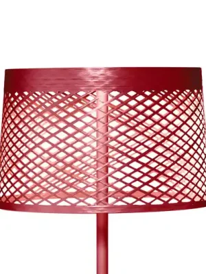 Stojací lampa Foscarini Twiggy Grid, karmínově červená Oblíbený