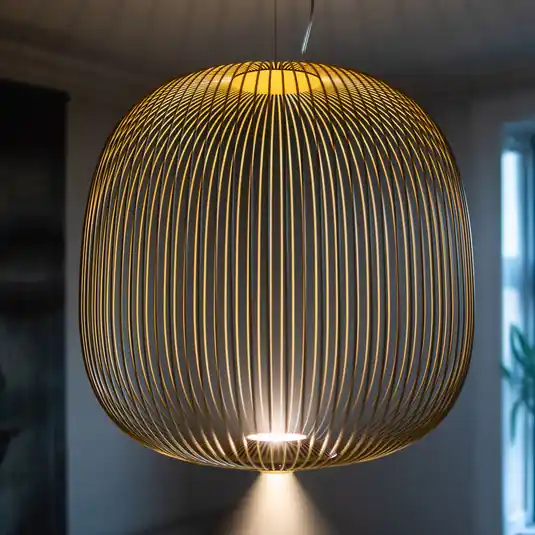 Foscarini MyLight Spokes 2 midi závěsné zlatá Horká Nabídka