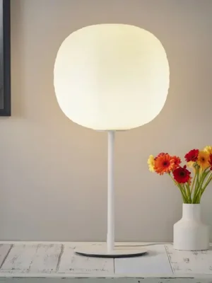 Dokud Zásoby Vydrží Foscarini Gem tavolo alta stolní lampa, bílá