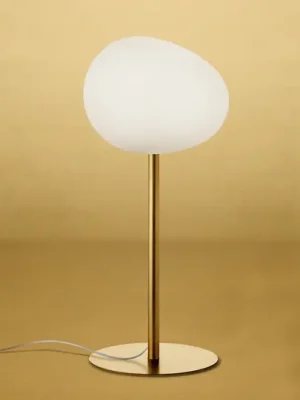 Stolní lampa Foscarini Gregg media alta, zlatá Víkendová Akce