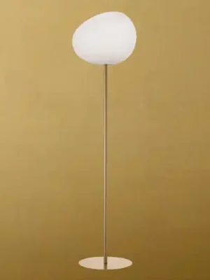 Poslední Šance Foscarini Gregg grande stojací lampa, 186 cm zlatá