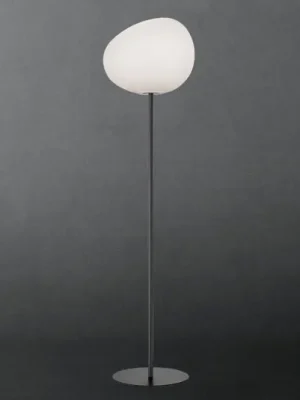 Časově Omezené Foscarini Gregg grande stojací lampa 186 cm grafit