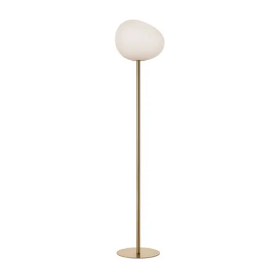 Foscarini Gregg media stojací lampa, 151 cm, zlatá Nakupujte Hned
