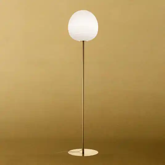 Jen Po Omezenou Doba Foscarini Rituals XL stojací lampa, stmívač, zlatá
