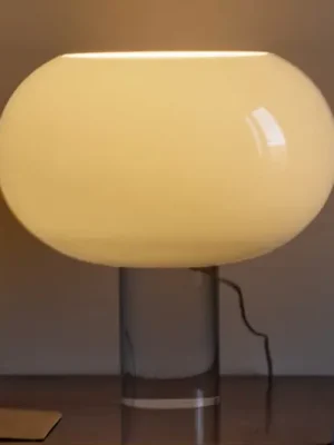 Stolní lampa Foscarini Buds 2, bílá, sklo, plast, E27 Levný