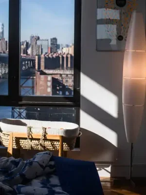 Přímo Od Výrobce Foscarini Havana stojací lampa se stmívačem, bílá