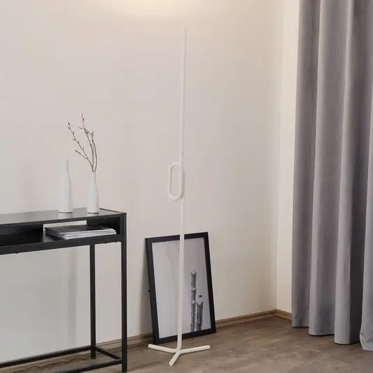 Přímo Od Výrobce Foscarini Tobia terra LED stojací lampa, bílá