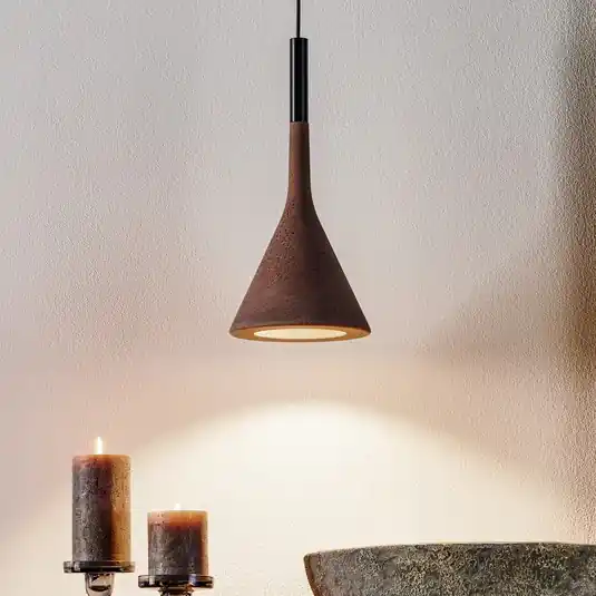Foscarini Aplomb závěsné světlo GU10 beton hnědá Výhodná Nabídka
