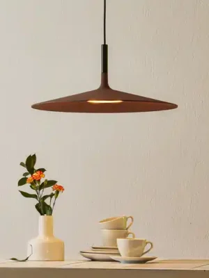 Foscarini Aplomb Large LED závěsné světlo, hnědé Nová Kolekce