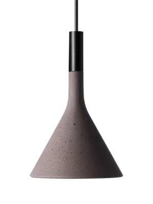 Bezpečná Platba Foscarini Aplomb Mini závěsné světlo z betonu hnědé