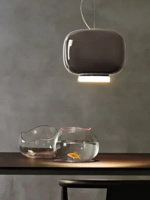 Cenová Bomba Foscarini Chouchin 3 LED závěsné světlo, šedá
