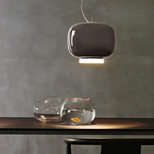 Cenová Bomba Foscarini Chouchin 3 LED závěsné světlo, šedá