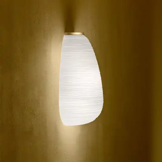 Rychlé Dodání Foscarini Rituals 1 semi nástěnné světlo, zlatá