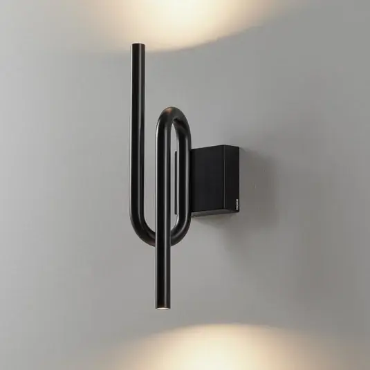 Nakupujte Hned Foscarini Tobia LED nástěnné světlo černá