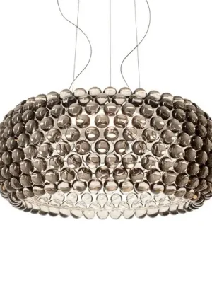 Bezpečná Platba Foscarini Caboche Plus Grande závěsné stmívač šedá