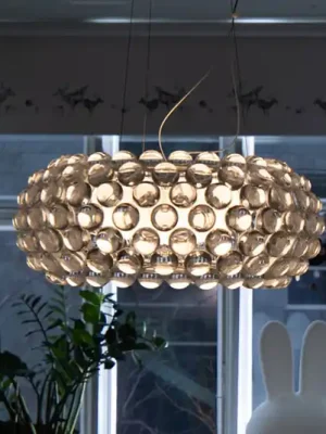 Foscarini Caboche Plus media závěsné světlo R7s, šedé Super Cena