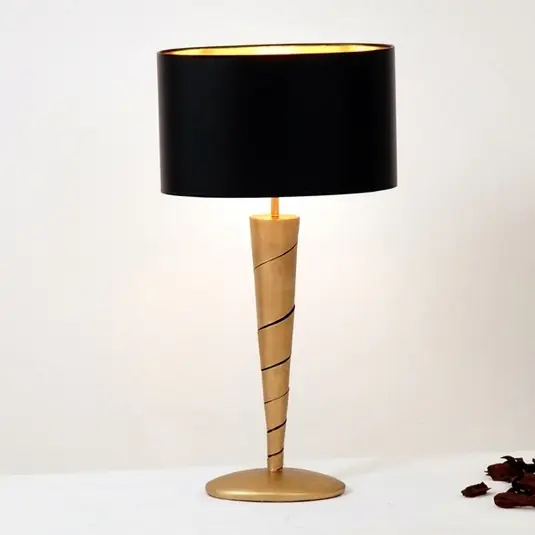 Stolní lampa Innovazione ze železa - zlatá Expresní Doručení