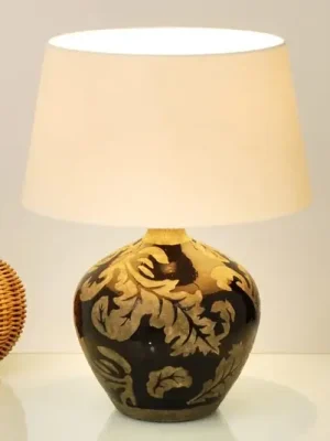 Stolní lampa Toulouse, výška 42 cm, černá Nejlepší Volba
