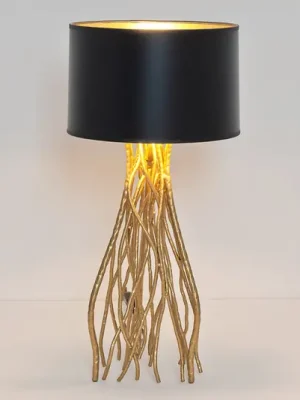 Stolní lampa Capri, kulatá, výška 56 cm Novinka