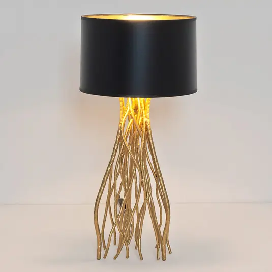 Stolní lampa Capri, kulatá, výška 56 cm Novinka