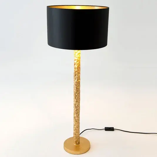 Jen Po Omezenou Doba Stolní lampa Cancelliere Rotonda černá/zlatá 79 cm