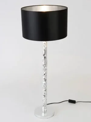 Stolní lampa Cancelliere Rotonda černá/stříbrná 79cm Cenový Hit