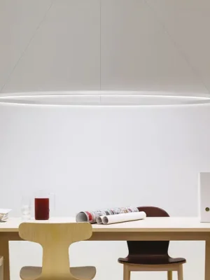 Závěsná lampa Nemo Ellisse Major Dolů 2700K bílá Sleva