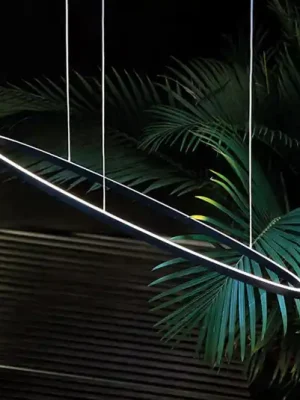 Závěsná lampa Nemo Ellisse Mega LED Up 2 700K černá Tovární Cena