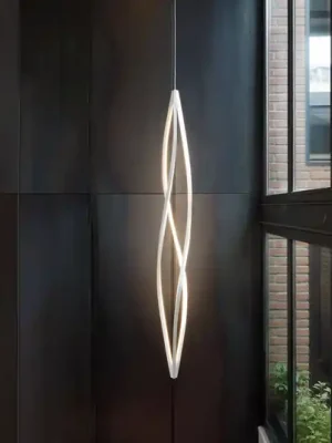 Značkový Závěsná lampa Nemo In The Wind vertikální 2 700K bílá