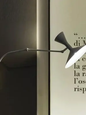 Novinka Nemo Mini Lampe de Marseille nástěnné světlo šedé matné