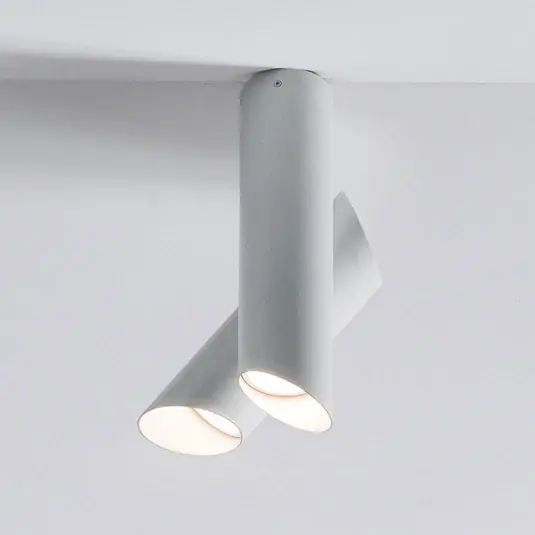 Must-Have Stropní svítidlo Nemo Tubes LED dvoudílné bílé/bílé