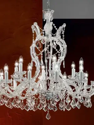 Excelentní lustr LILIANA, 18 žárovek Must-Have