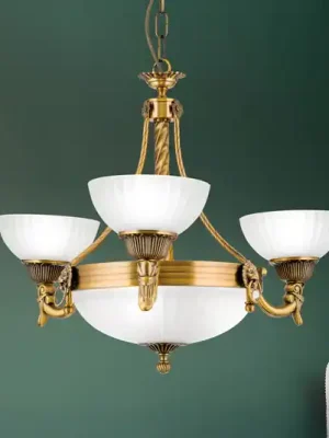 Lustr Noam v klasickém designu Ø 64 cm Sezónní Sleva