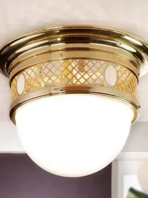 Nejlepší Volba Stropní světlo Alt Vídeň 39 cm, mosaz