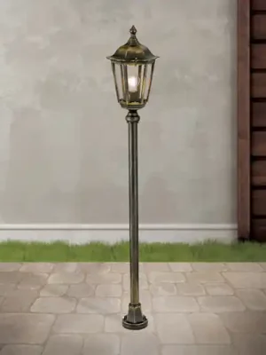 Venkovní svítidlo Puchberg, 140 cm, černá-zlatá Nejlepší Cena