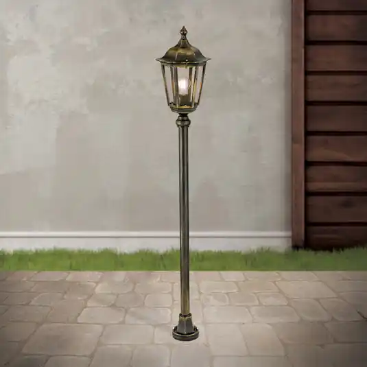 Venkovní svítidlo Puchberg, 140 cm, černá-zlatá Nejlepší Cena
