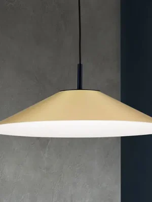 Výprodej LED závěsné světlo Gourmet, stínidlo mosaz matná