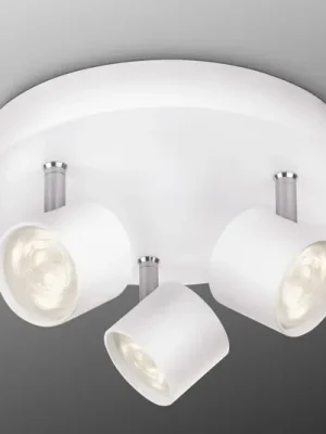 Philips Star otočný reflektor LED bílý 3žár. Zlevněný