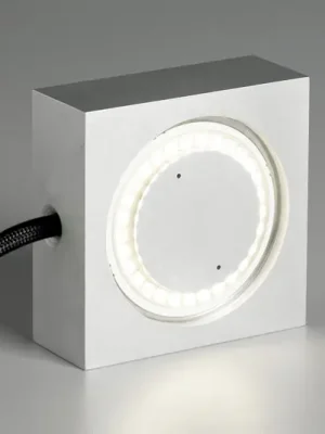 Originální TECNOLUMEN Square stolní lampa LED černý kabel